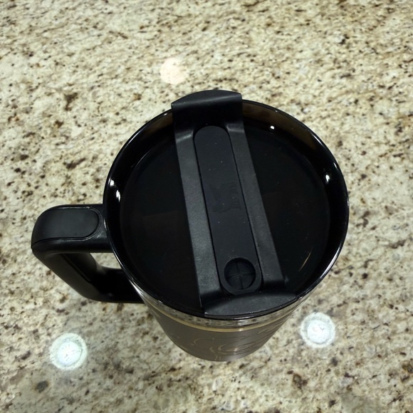 Stanley Black and Gold Stitch Mug - Picture 3 of 3
